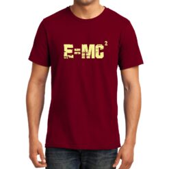 TheenStyle E=MC2 ,Einstein , Physics , Unisex Graphic T-Shirt