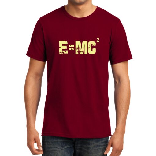 TheenStyle E=MC2 ,Einstein , Physics , Unisex Graphic T-Shirt