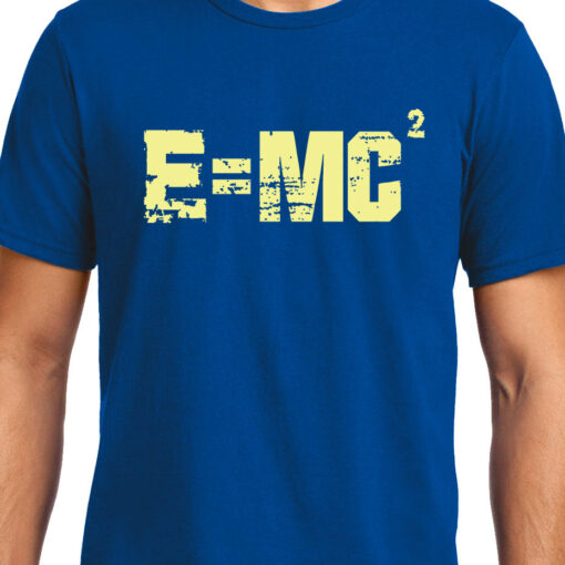 TheenStyle E=MC2 ,Einstein , Physics , Unisex Graphic T-Shirt
