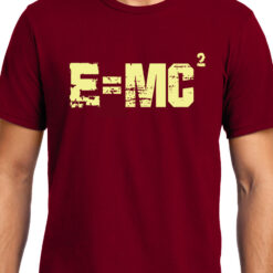 TheenStyle E=MC2 ,Einstein , Physics , Unisex Graphic T-Shirt