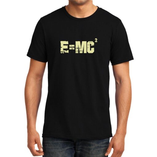 TheenStyle E=MC2 ,Einstein , Physics , Unisex Graphic T-Shirt