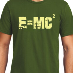 TheenStyle E=MC2 ,Einstein , Physics , Unisex Graphic T-Shirt