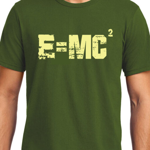 TheenStyle E=MC2 ,Einstein , Physics , Unisex Graphic T-Shirt