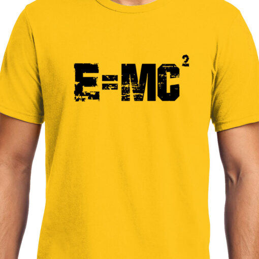 TheenStyle E=MC2 ,Einstein , Physics , Unisex Graphic T-Shirt