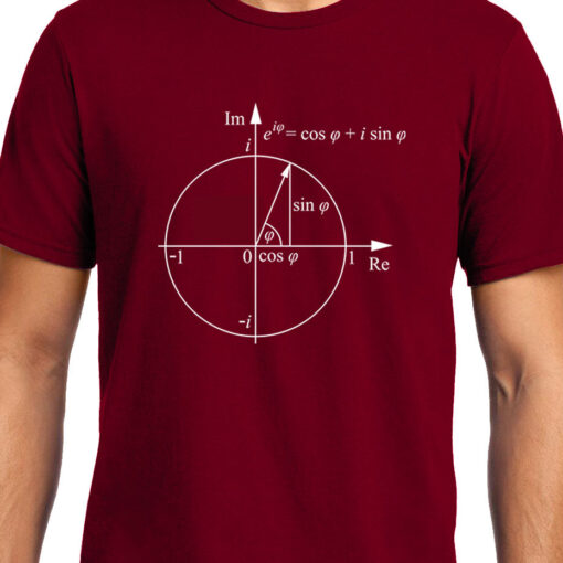 TheenStyle Euler's Formula , Math , Trignometry , Unisex Graphic T-Shirt