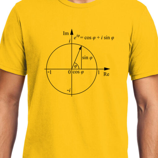 TheenStyle Euler's Formula , Math , Trignometry , Unisex Graphic T-Shirt