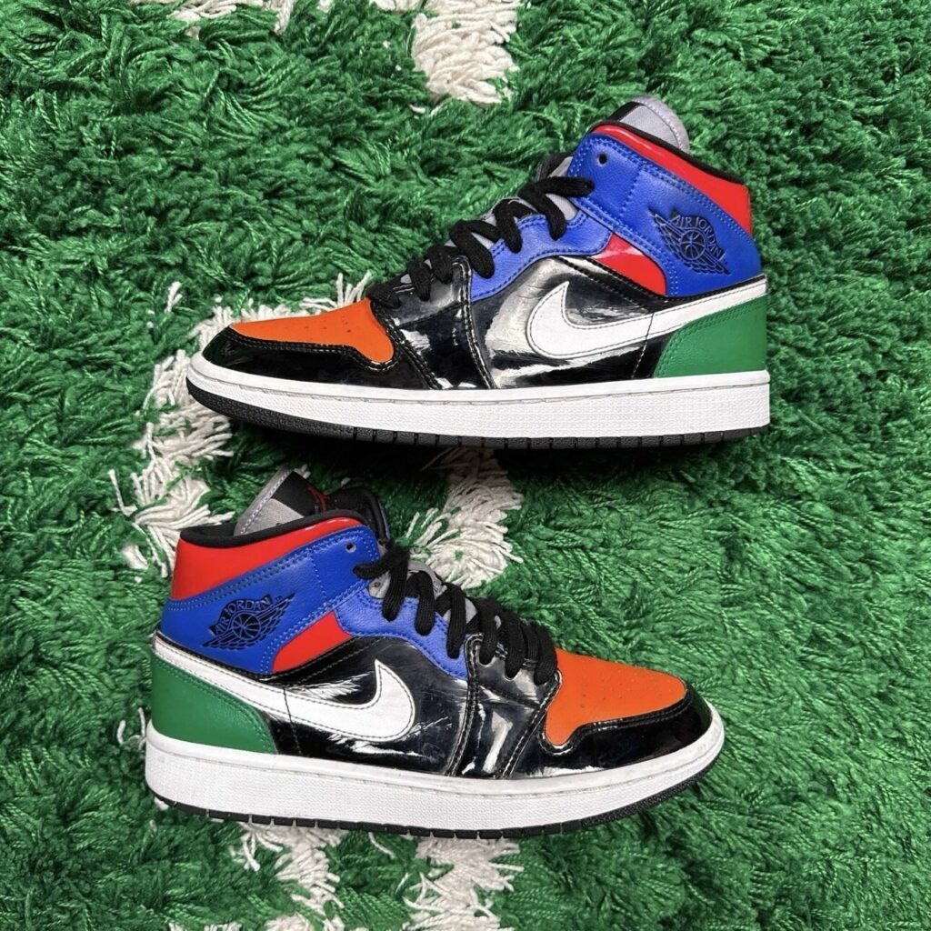 (WMNS) Air Jordan 1 Mid SE ‘Multi Patent’ Review: Bold, Glossy, and Built to Shine (WMNS) Air Jordan 1 Mid SE ‘Multi Patent’ Review: Bold, Glossy, and Built to Shine