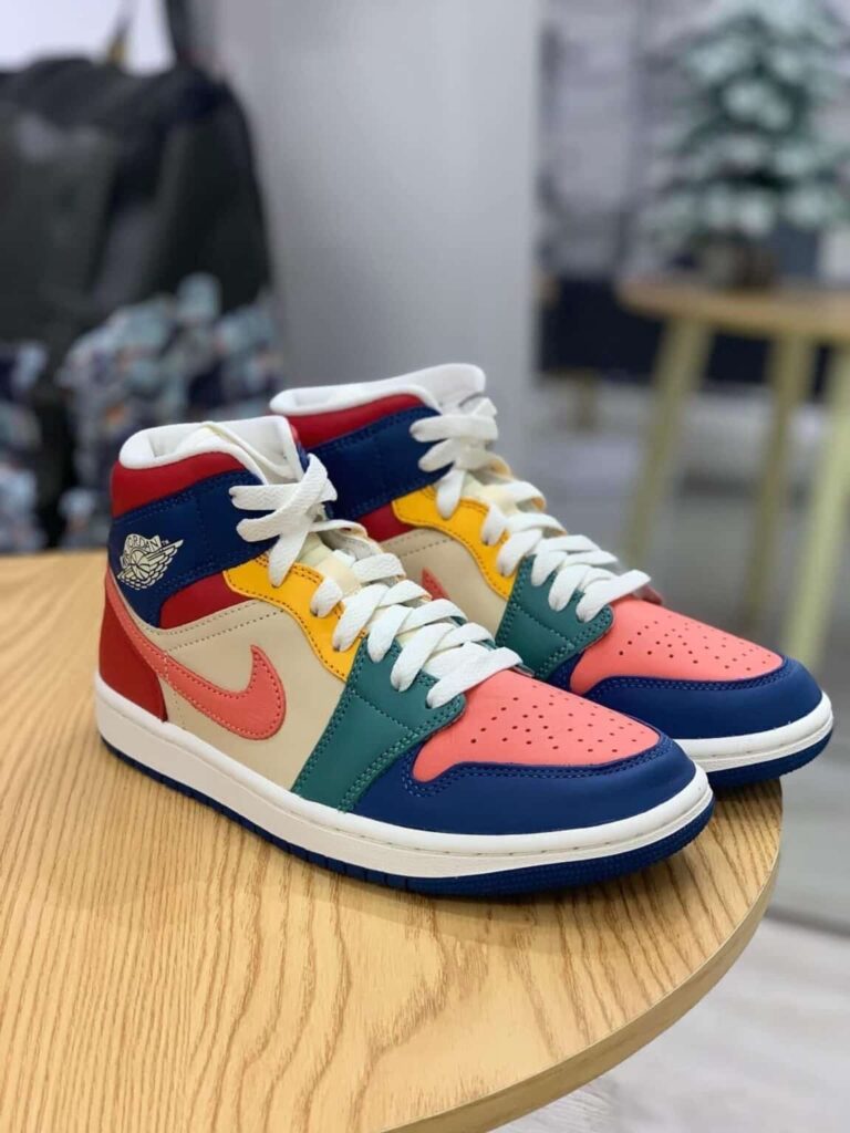 (WMNS) Air Jordan 1 Mid SE ‘Multi-Color 2022’ Review: A Vibrant Statement in Every Step