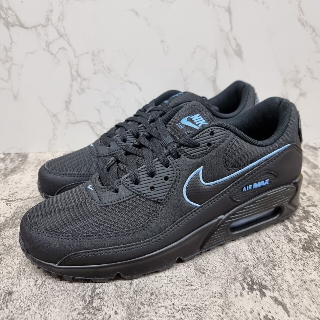 Nike Air Max 90 ‘Black University Blue’ Review: Timeless Cool in Every Step Nike Air Max 90 ‘Black University Blue’ Review: Timeless Cool in Every Step