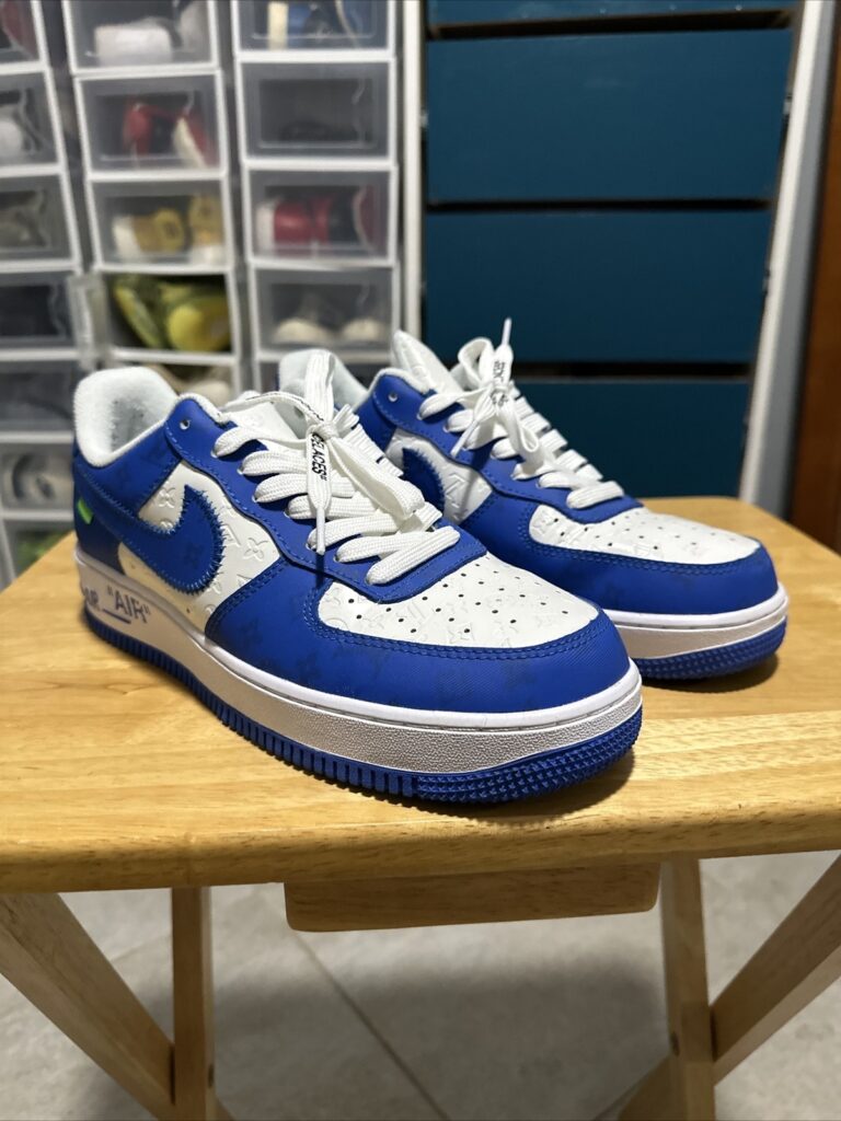 Nike x Louis Vuitton Air Force 1 Low ‘Blue White’ Review: The Ultimate Fusion of Streetwear and Luxury Nike x Louis Vuitton Air Force 1 Low ‘Blue White’ Review: The Ultimate Fusion of Streetwear and Luxury