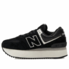 (WMNS) New Balance 574+ 'Black White' WL574ZAB
