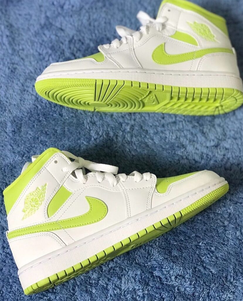 (WMNS) Air Jordan 1 Mid ‘White Lime’ Review: A Fresh and Feminine Take on a Classic