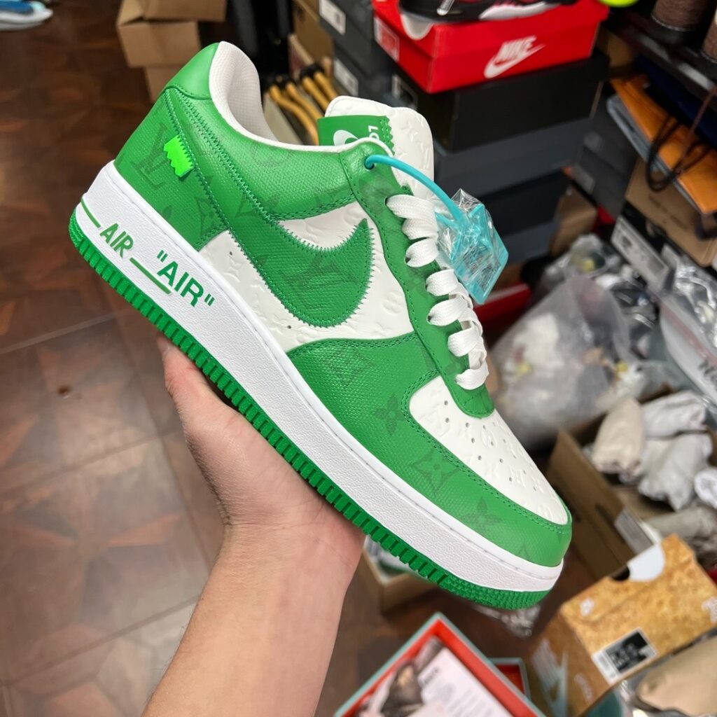 Nike x Louis Vuitton Air Force 1 Low ‘Green White’ Review: When Haute Couture Meets Sneaker Culture Nike x Louis Vuitton Air Force 1 Low ‘Green White’ Review: When Haute Couture Meets Sneaker Culture