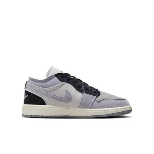 (GS) Air Jordan 1 Low SE Craft 'Inside Out Cement Grey' FD9088-002