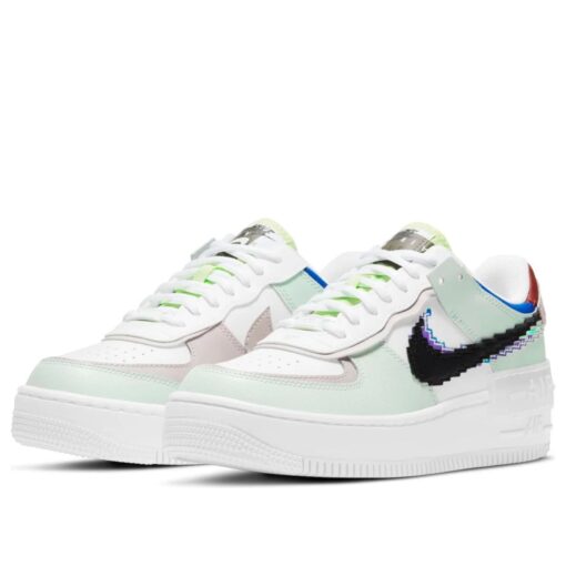 (WMNS) Nike Air Force 1 Shadow SE 'Pixel Swoosh - Barely Green' CV8480-300