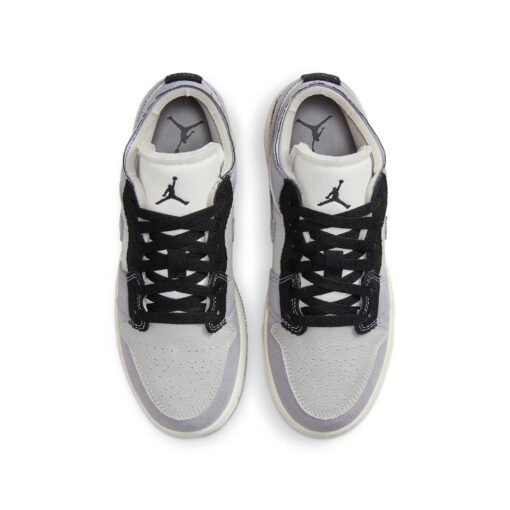 (GS) Air Jordan 1 Low SE Craft 'Inside Out Cement Grey' FD9088-002