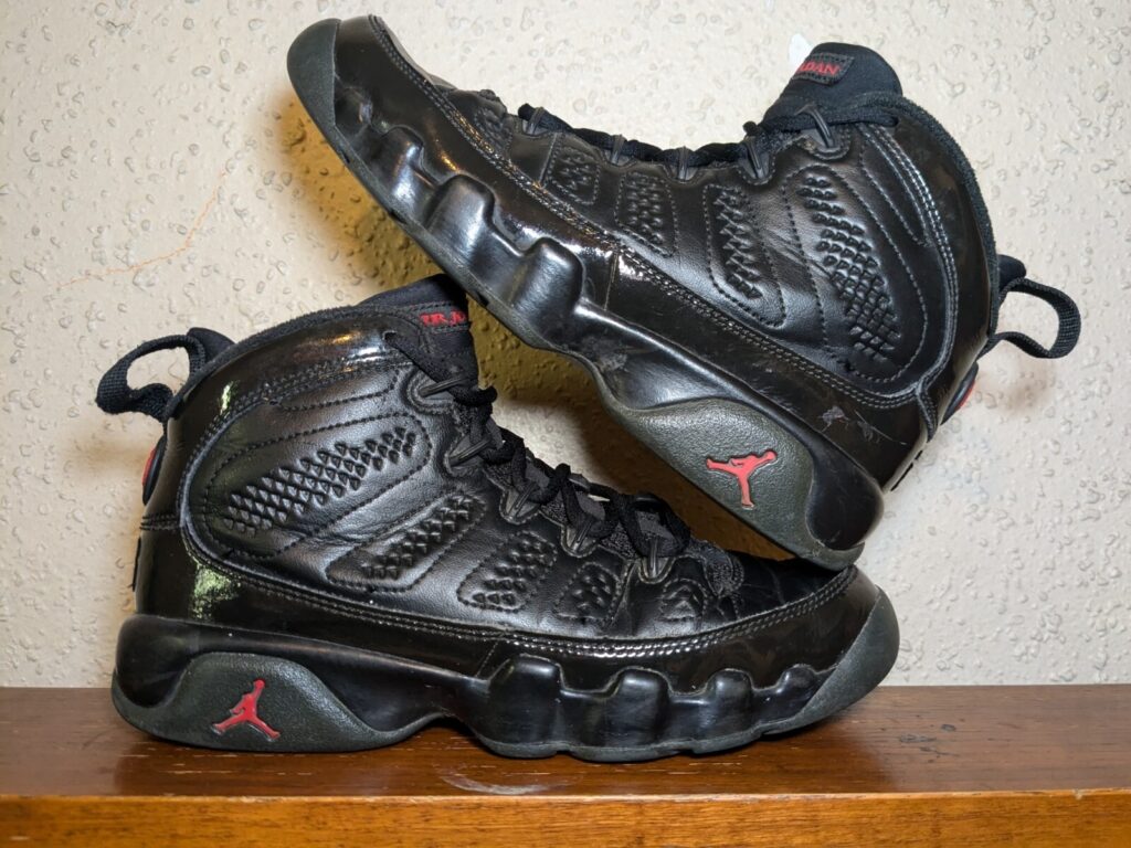 (GS) Air Jordan 9 Retro ‘Bred’ Review: Black and Red Done Right