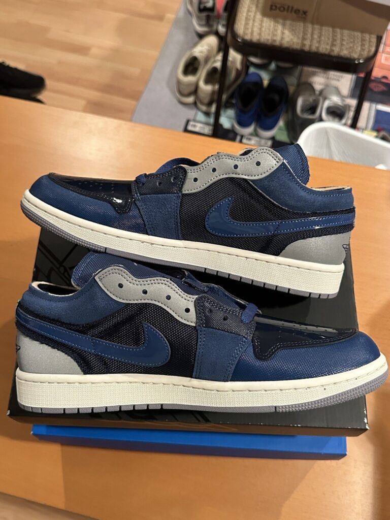 Air Jordan 1 Low SE Craft ‘Inside Out – Obsidian’ Review: Premium Layers with a Deconstructed Twist