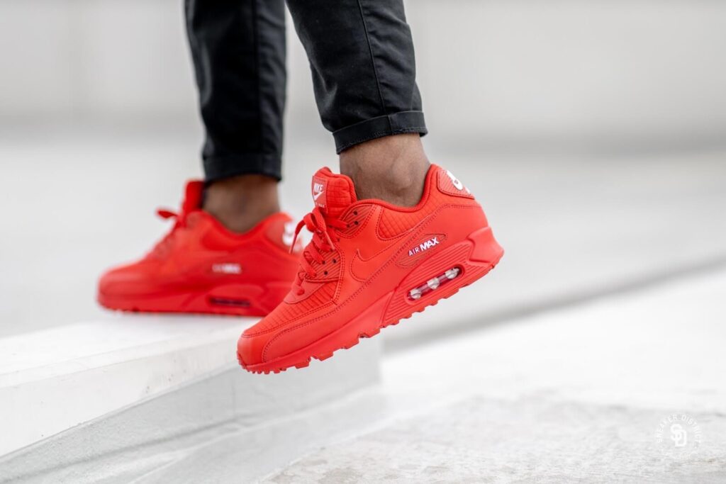 Nike Air Max 90 Essential ‘University Red’ Review: Bold Color, Timeless Comfort