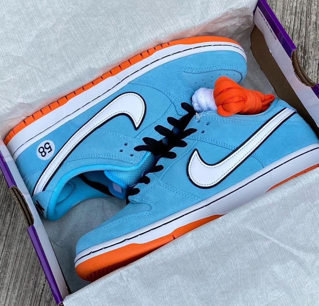 Nike SB Dunk Low Pro ‘Gulf’ Review: A Racing-Inspired Streetwear Icon Nike SB Dunk Low Pro ‘Gulf’ Review: A Racing-Inspired Streetwear Icon