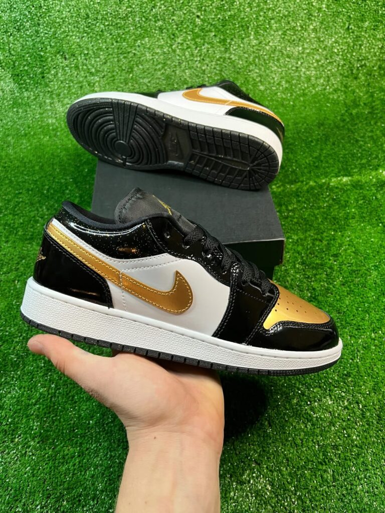 (GS) Air Jordan 1 Low SE ‘Gold Toe’ Review: Iconic Shine for the Next Generation