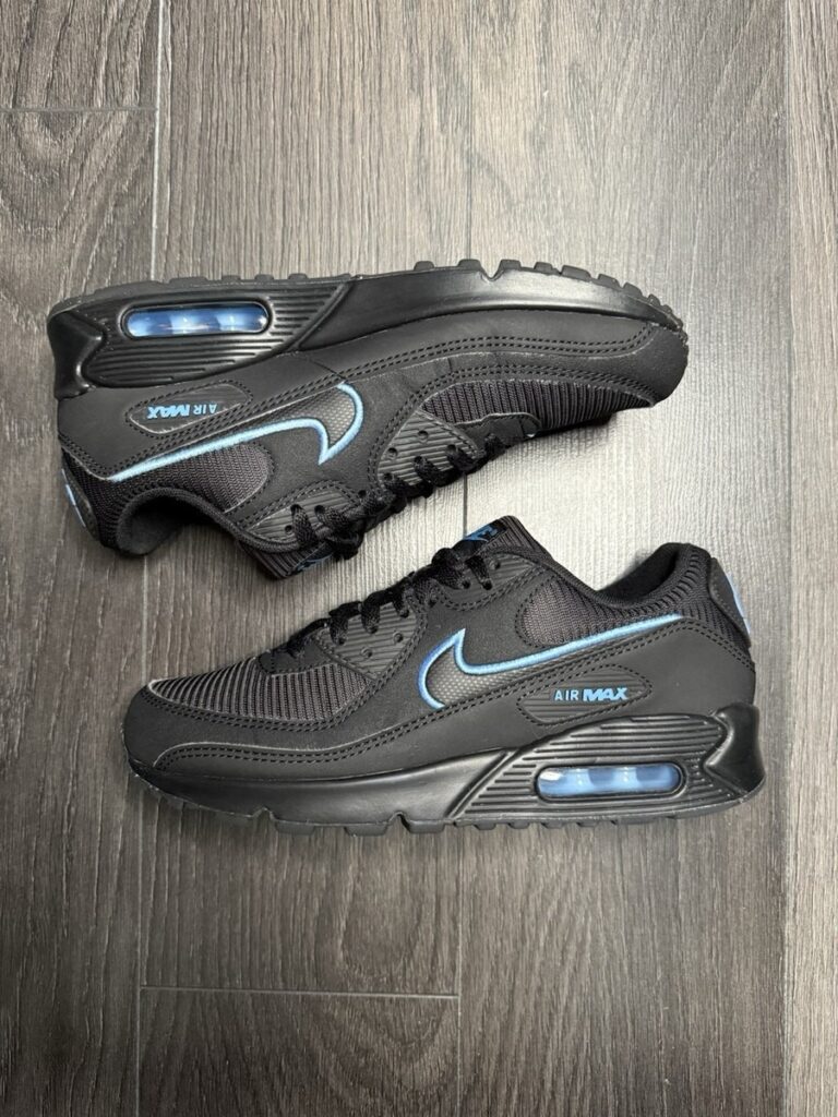 Nike Air Max 90 ‘Black University Blue’ Review: Timeless Cool in Every Step Nike Air Max 90 ‘Black University Blue’ Review: Timeless Cool in Every Step