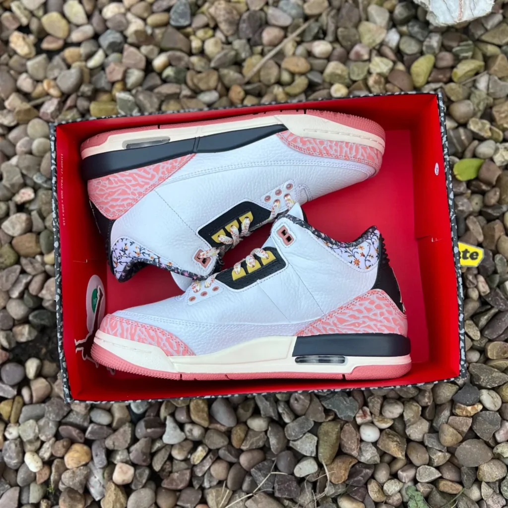 (GS) Air Jordan 3 Retro ‘Vintage Floral’ Review: Classic Jordan Meets Elegant Expression