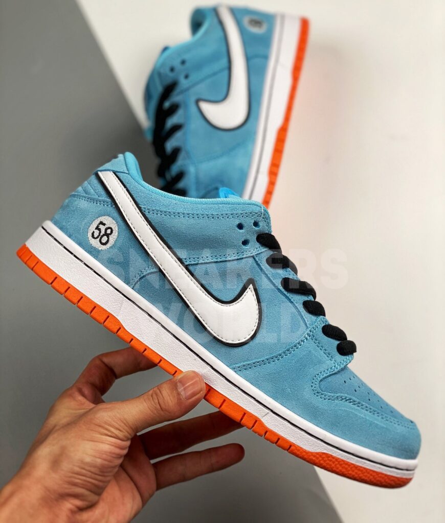 Nike SB Dunk Low Pro ‘Gulf’ Review: A Racing-Inspired Streetwear Icon Nike SB Dunk Low Pro ‘Gulf’ Review: A Racing-Inspired Streetwear Icon