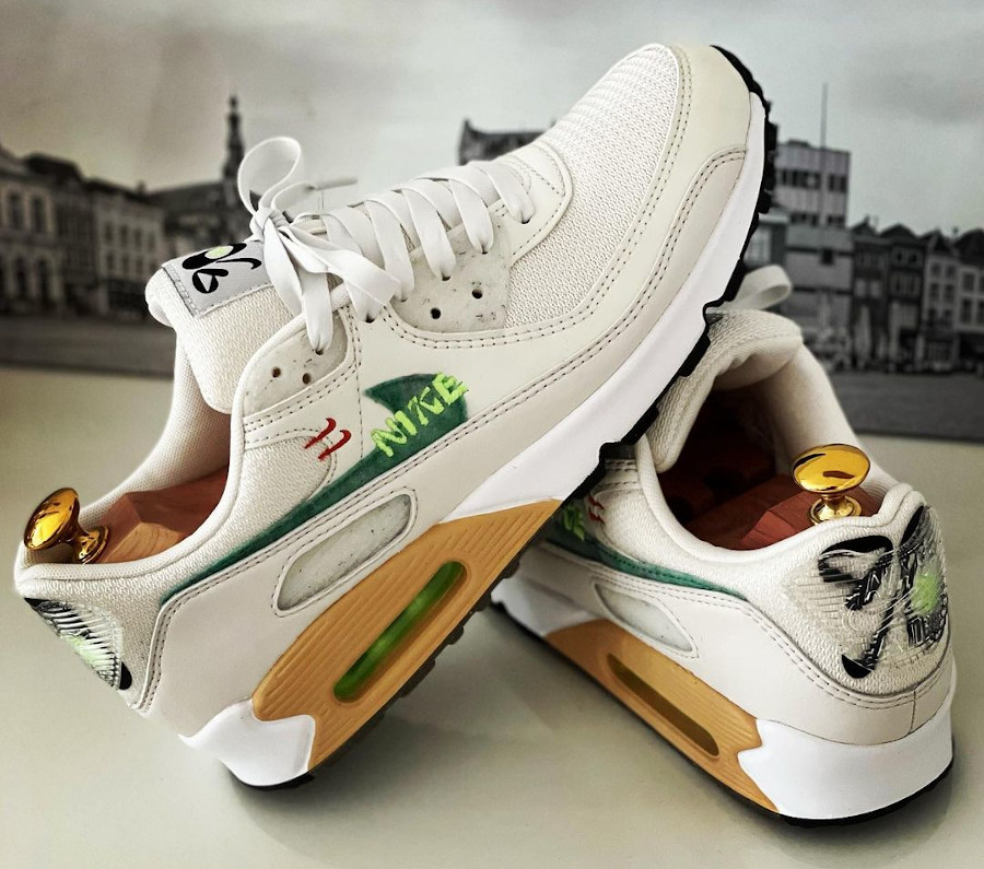 Nike Air Max 90 SE ‘White Neptune Green’ (WMNS) Review: A Fresh Splash of Retro Radiance