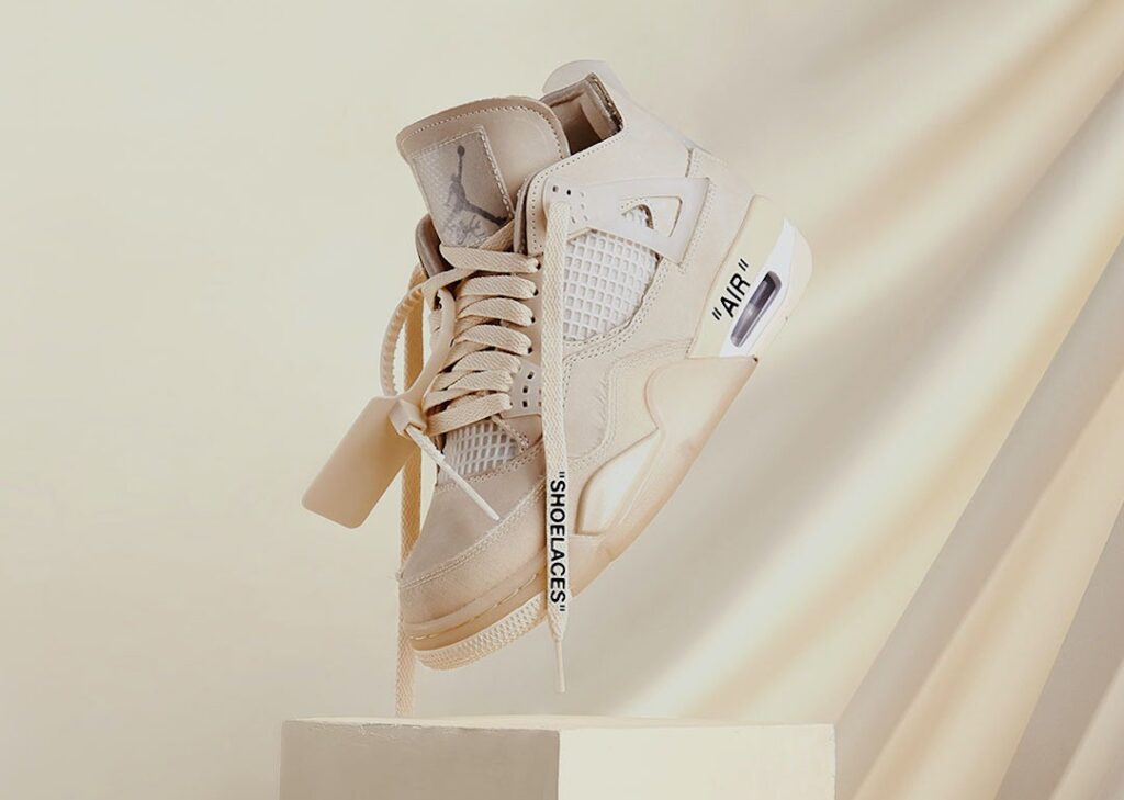 (WMNS) Air Jordan 4 x Off-White SP ‘Sail’ Review: Virgil Abloh’s Minimalist Masterpiece