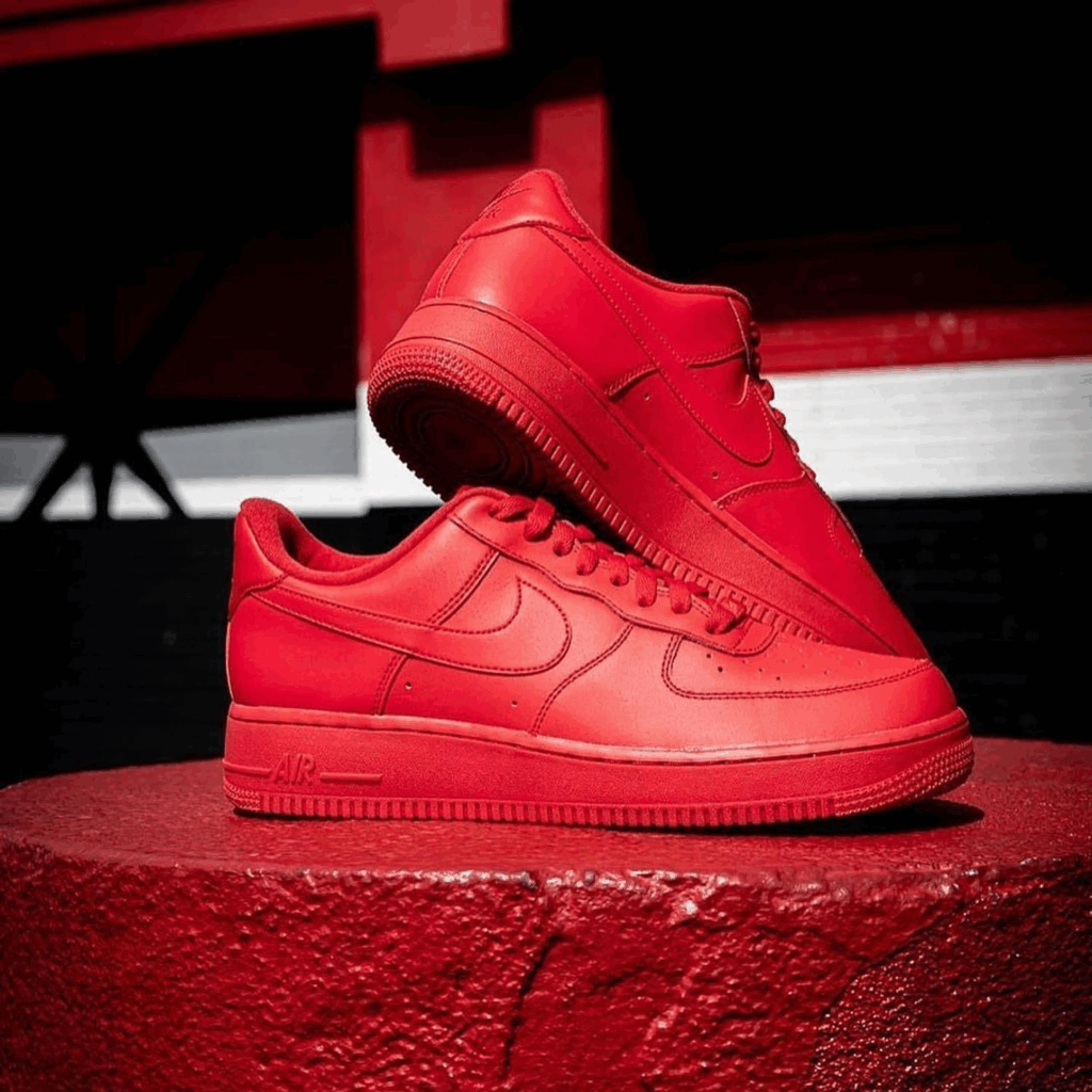 Nike Air Force 1 Low ’07 LV8 1 ‘Triple Red’ Review: Bold, Monochrome Power
