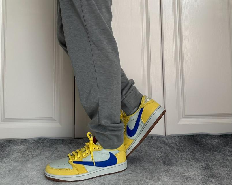 Air Jordan 1 Retro Low OG SP x Travis Scott ‘Canary’ (WMNS) Review: Vibrant Collab Energy in Every Step