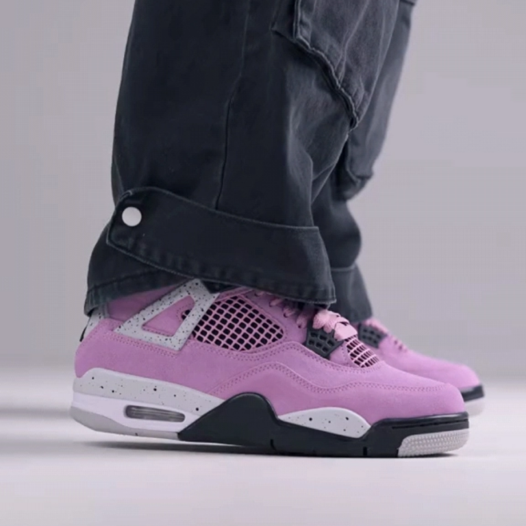 (WMNS) Air Jordan 4 Retro ‘Orchid’ Review: A Vibrant Feminine Statement in Sneaker Culture