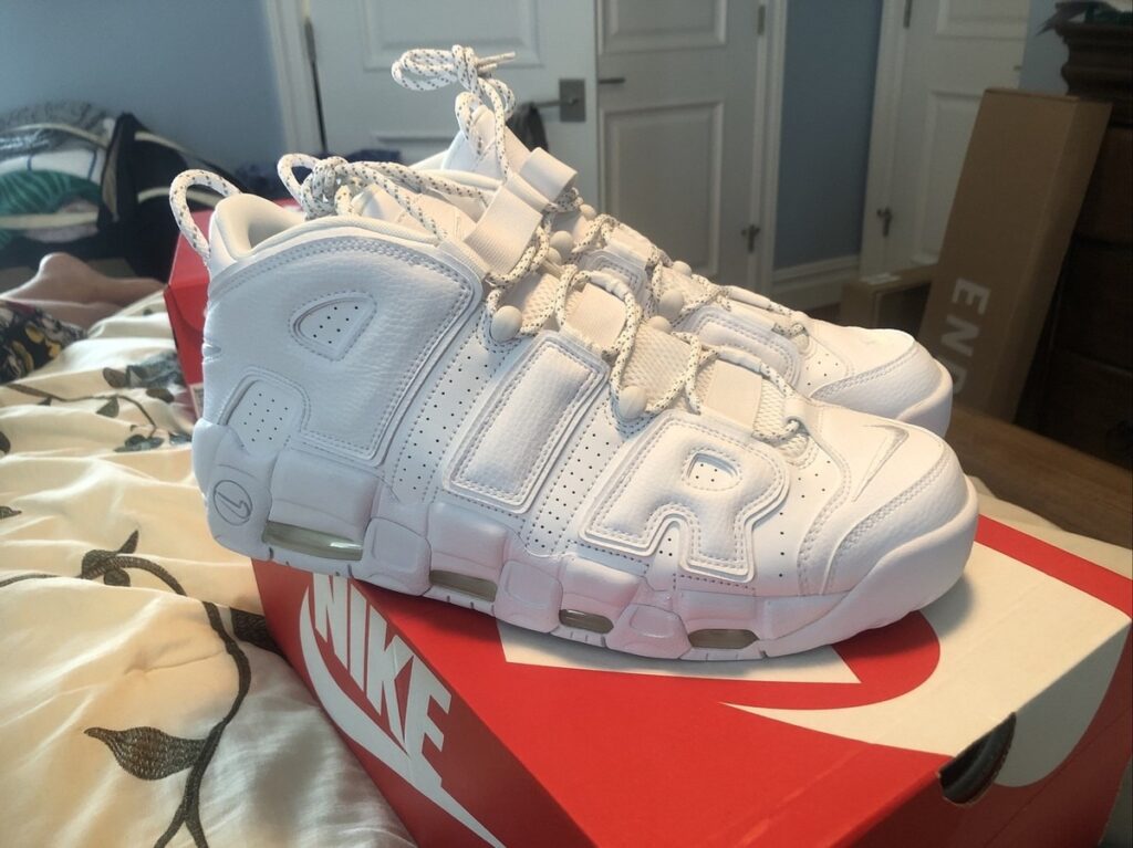 Nike Air More Uptempo ‘Triple White’ Review: Clean Power, Bold Identity Nike Air More Uptempo ‘Triple White’ Review: Clean Power, Bold Identity