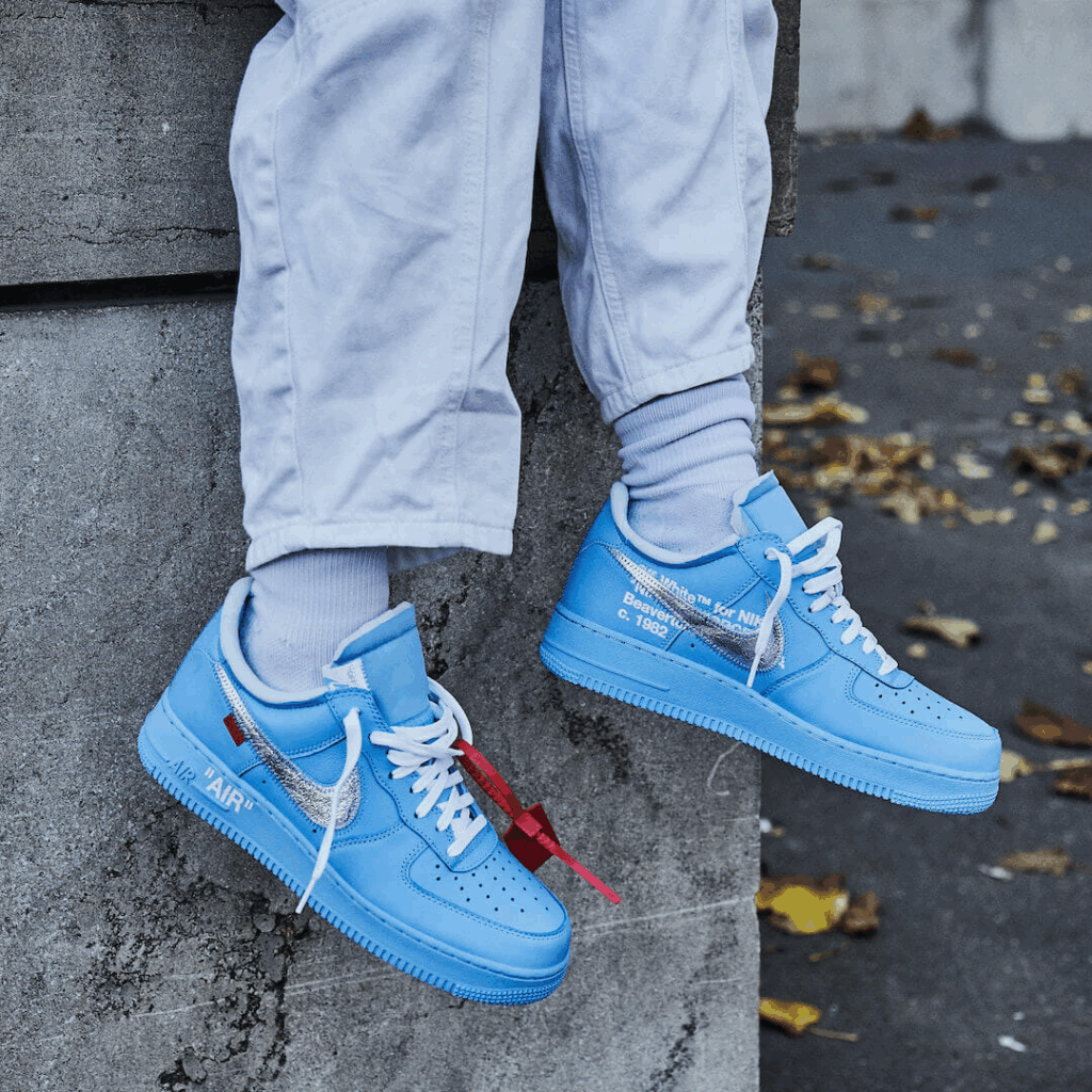 Nike x Off-White Air Force 1 Low ’07 ‘MCA’ Review: A Streetwear Masterpiece in Blue