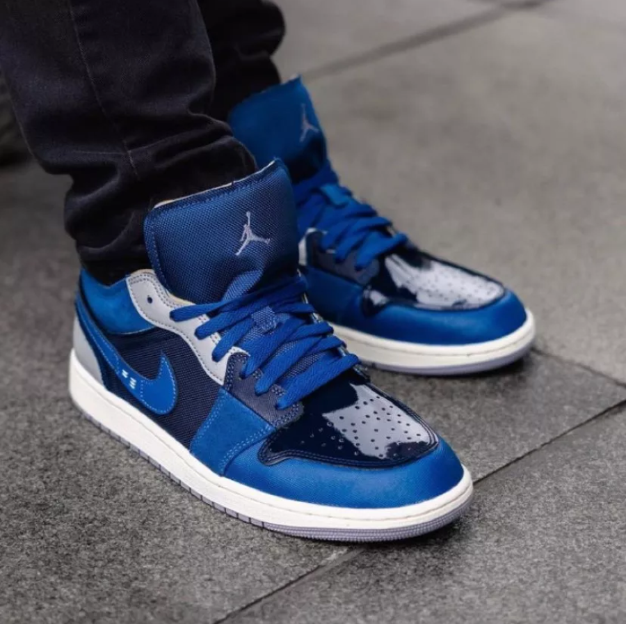 Air Jordan 1 Low SE Craft ‘Inside Out – Obsidian’ Review: Premium Layers with a Deconstructed Twist