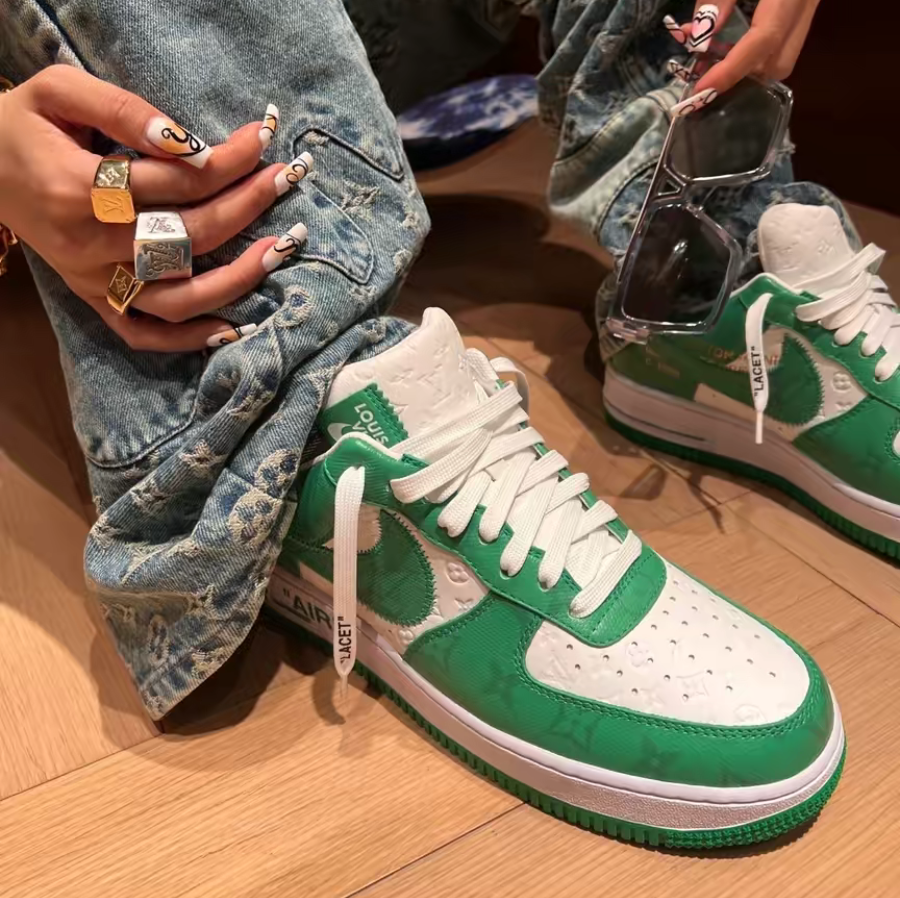 Nike x Louis Vuitton Air Force 1 Low ‘Green White’ Review: When Haute Couture Meets Sneaker Culture Nike x Louis Vuitton Air Force 1 Low ‘Green White’ Review: When Haute Couture Meets Sneaker Culture