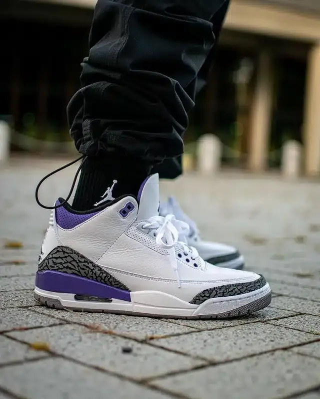 (GS) Air Jordan 3 Retro ‘Dark Iris’ Review: Classic Style Meets Purple Punch
