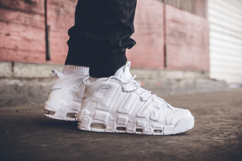 Nike Air More Uptempo ‘Triple White’ Review: Clean Power, Bold Identity