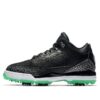Air Jordan 3 Retro Golf 'Black Green Glow' AJ3783-001