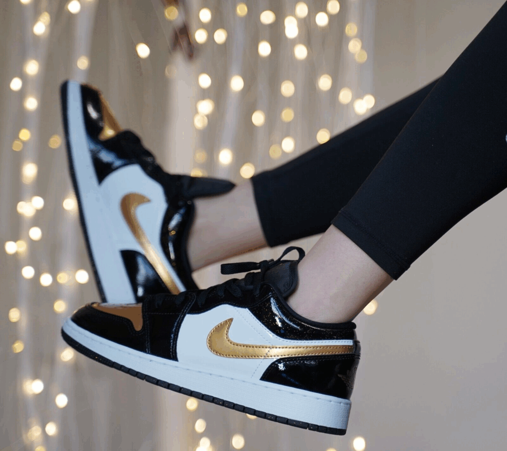 (GS) Air Jordan 1 Low SE ‘Gold Toe’ Review: Iconic Shine for the Next Generation