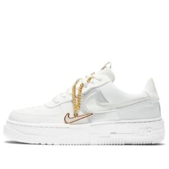 (WMNS) Nike Air Force 1 Pixel 'White Gold Chain' DC1160-100