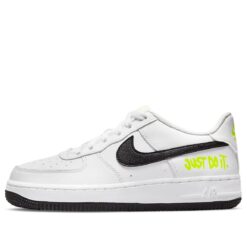 (GS) Nike Air Force 1 Low 'Just Do It - White Volt' DM3271-100