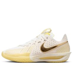 Nike Air Zoom GT Cut 3 Jordan Poole PE 'Pale Ivory Metallic Gold' FZ1523-100