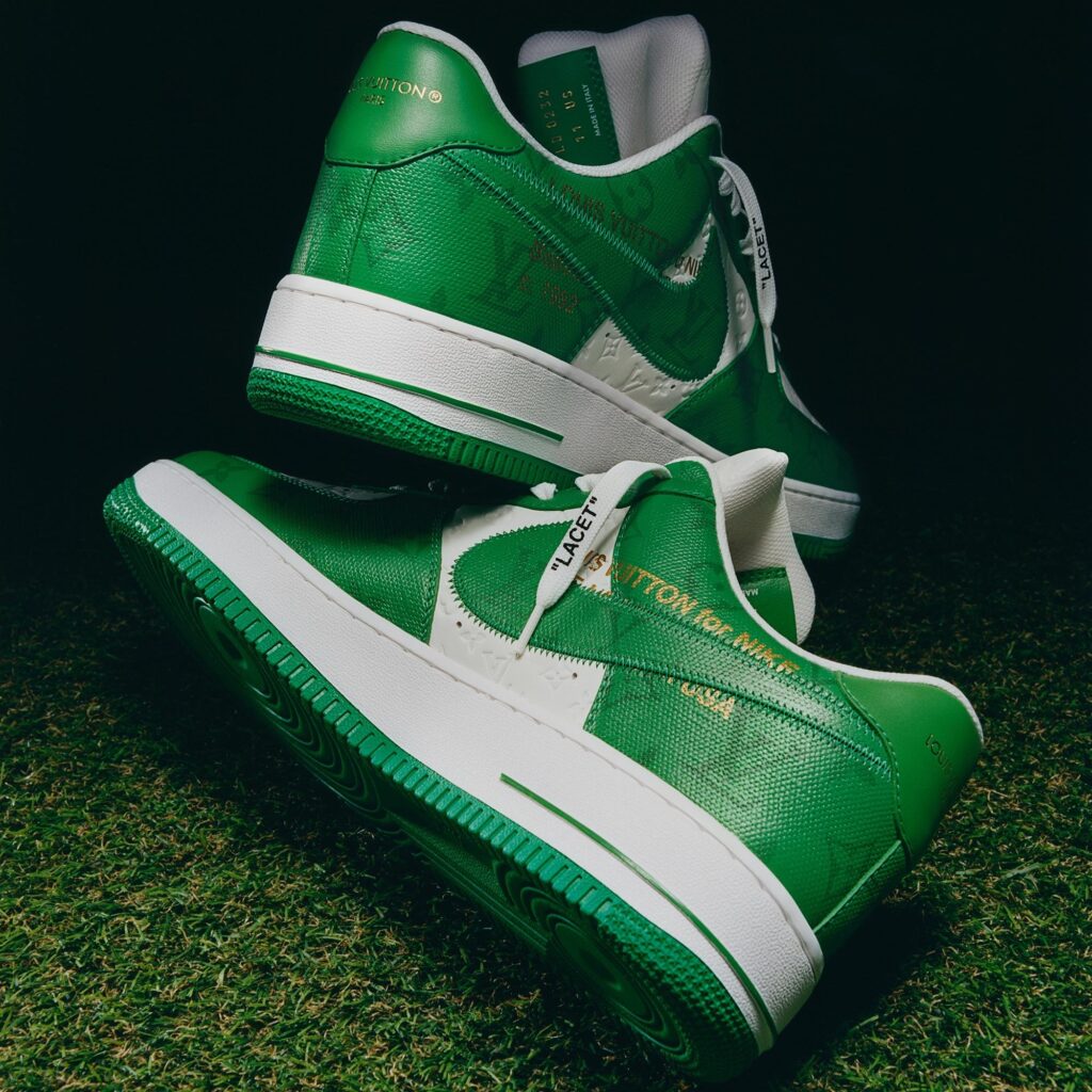 Nike x Louis Vuitton Air Force 1 Low ‘Green White’ Review: When Haute Couture Meets Sneaker Culture