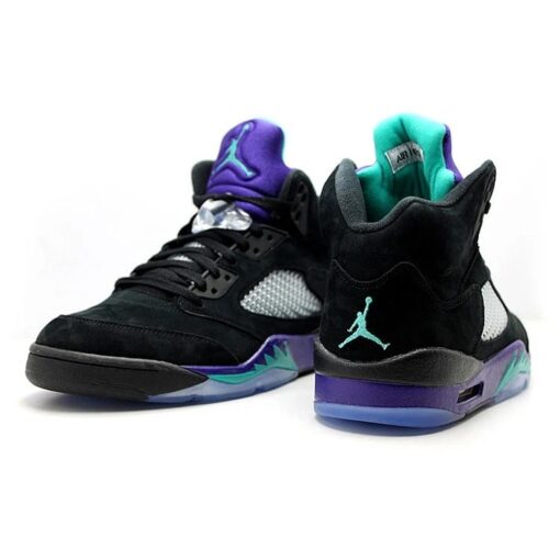 (GS) Air Jordan 5 Retro 'Black Grape' 440888-007