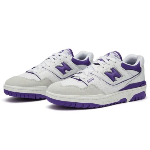 New Balance 550 'White Purple' BB550WR1