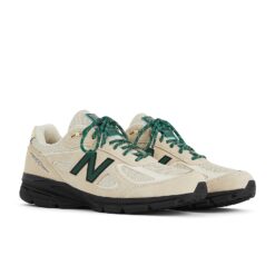 New Balance 990v4 Made in USA 'Macadamia Nut Black' U990GB4