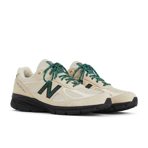 New Balance 990v4 Made in USA 'Macadamia Nut Black' U990GB4