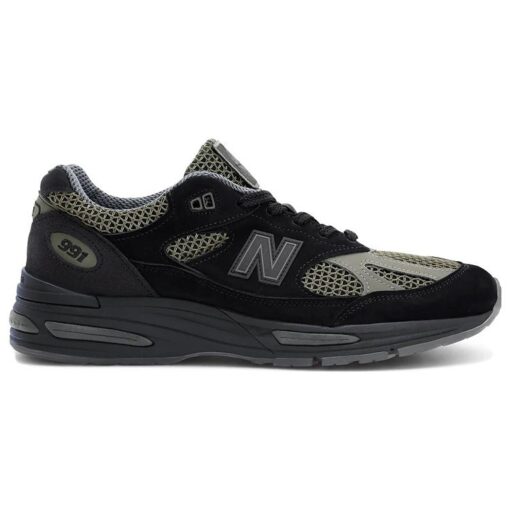 New Balance x Stone Island 991v2 Made in England 'Black' U991SD2